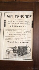 Velka loukoťová kola - secí stroj - 2