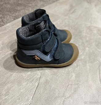 Chlapecké celoroční kožené boty FRODDO tex dark blue, veliko - 2
