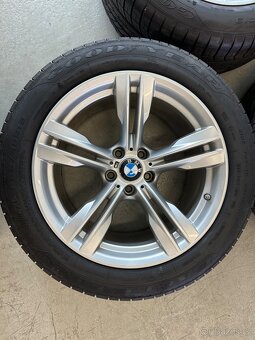 Originál alu kola R19 BMW X5 m paket F15 zánovní letní pneu - 2