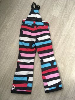 Zimní kalhoty Reima Terrie berry stripes vel. 140 - 2