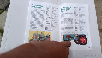 Hanomag - katalog traktorů  od roku 1912 do r1971 - 2