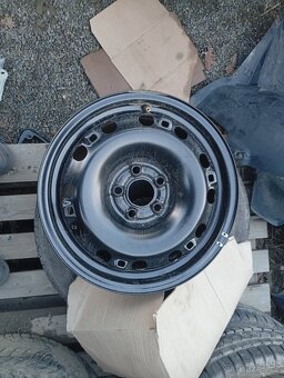 Plechový disk 15" Škoda Fabia Rapid 5x100 - 2