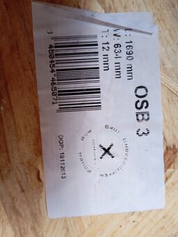 novy osb desky 18 mm a 12mm kronospan - 2