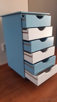 Šupliková skříňka na kolečkách - 2