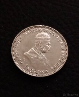 1 Koruna - příchod Maďarů 1896 KB - 2