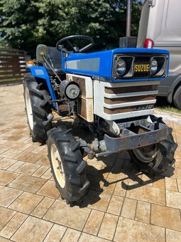 Malotraktor Suzue + rotavátor + pluh – poctivý dříč do terén - 2
