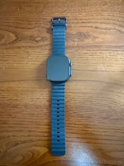 Apple Watch Ultra 2 49 mm černý titan černý ocean strap - 2
