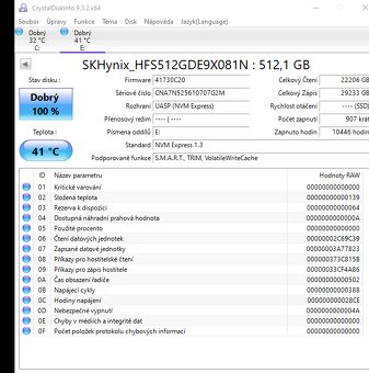 SSD NVMe SK Hynix 512 Gb - 2