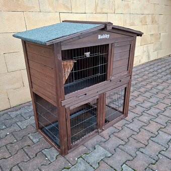 Králíkárna dvoupatrová - venkovní (zateplená) TOMMI EPONA - 2