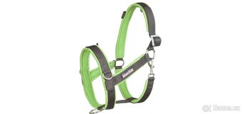 MANMAT stájová ohlávka vel. Full, černo zelená - 2