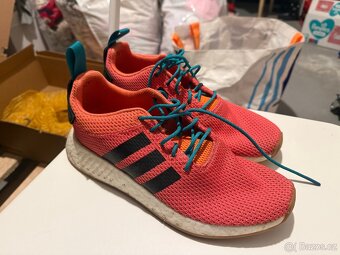 Adidas pánské tenisky – oranžové, vel. UK 8.5 - 2