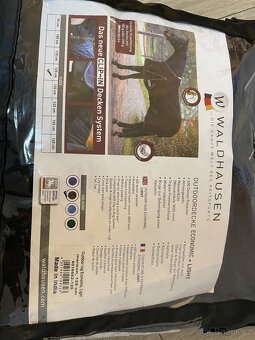 Deka nepromokavá Economic Waldhausen, 0 g, maroon vel. 125 - 2