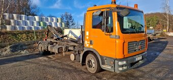 Man TGL 12240 nosič kontejneru + hdraulicka ruka - 2