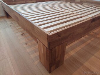 Zcela nová dubová postel 180x200 cm - 2