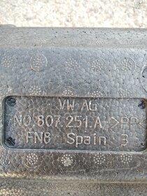 komplet podnárazník zadní Seat Alhambra r2013 - 2