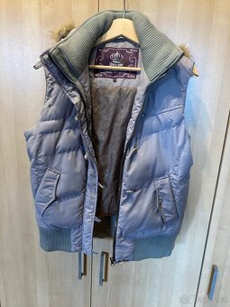 Dámska pérová vesta Diverse - 2