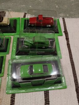 Modely aut Škoda Deagostini - 2