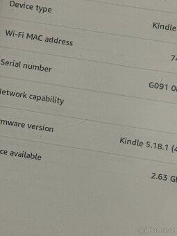 Čtečka knih Amazon Kindle 10. gen 4GB černá - 2