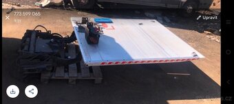 Hydraulické, hydraulická Plošina/ čelo - 2