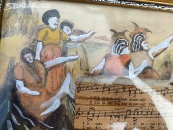 Stary obraz kde domov muj - 2