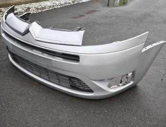 Přední nárazník Citroen C4 Picasso/ Grand stříbrný - 2