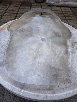 Jawa 250,350 kývačka panelka přední plexi štít - 2