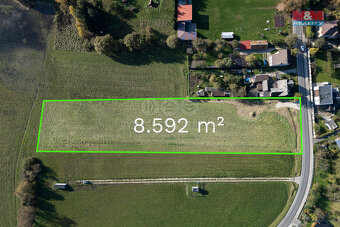 Prodej pozemku k bydlení, 8592 m², Olšany - 2