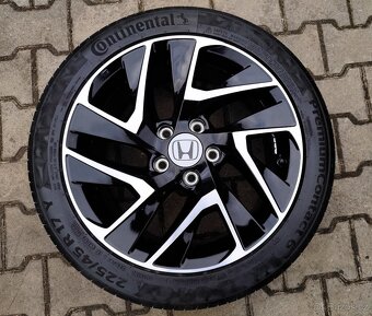 Alu kola originál Honda 5x114,3 R17 KRÁSNÁ TOP SADA - 2