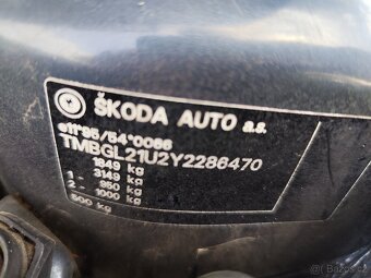 Škoda Octavia Combi, platná STK, 1.8T, 110kw - 2