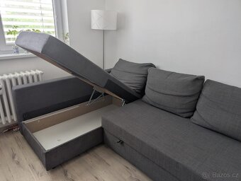 Rozkládací gauč IKEA Friheten šedý - 2