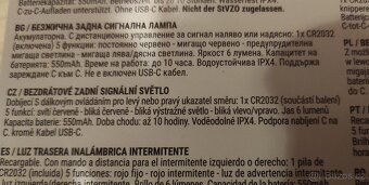 Zadní světlo s blinkry - 2