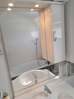 Koupelnová skříňka s umyvadlem a zrcadlem - 2