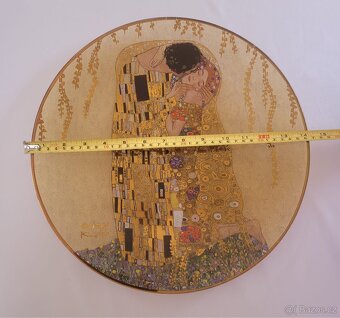 Dekorační skleněný talíř Gustav Klimt - 2
