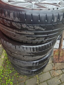 Alu kola 5x110 r18 s pneu 225/40/18 - 2