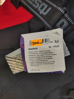 Motorkářská bunda vel. XS značka: Madras - 2
