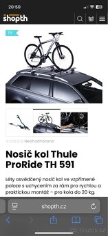 Nosič kol Thule ProRide TH 591 - 2