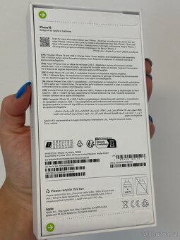 iPhone 16 - 128 GB - NOVÝ - 2
