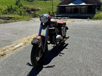 Jawa 350 354 kývačka s Doklady - 2