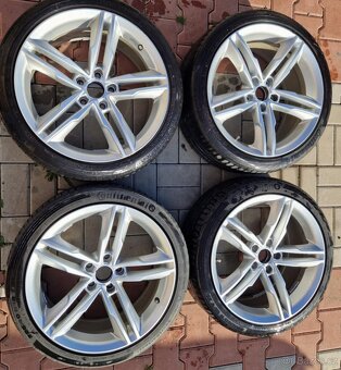 Alu kola 5x112 R18 Letní pneu 225/40/R18 - 2