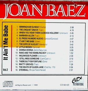 CD JOAN BAEZ - It Ain´t Me Babe - 2