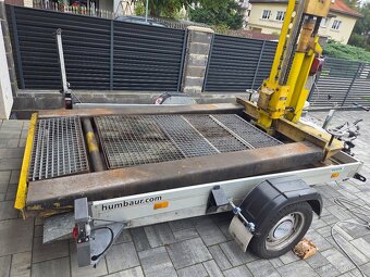 Nemecky nůžkový 2T hydraulicky zvedák DDR - 2