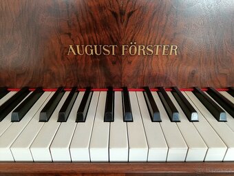 Klavírní křídlo August Förster velikost 5 Chippendale - 2