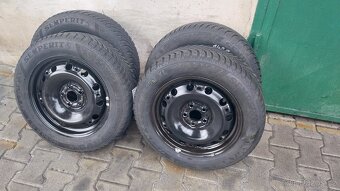 Prodám zimní sadu Škoda Fabia 185/60/15 - 2