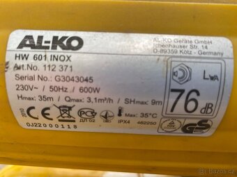 Domácí vodárna AL-KO HW 601 INOX - 2