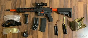 Prodám airsoft AR15 keymod Charlie 10 od Delta armory - 2