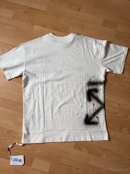 Pánské triko off white - 2