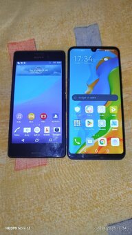 Huawei p30 lite  a sony  cena za 2 ks - 2