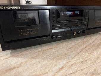 Pioneer CT-W503R stereo double cassette deck s Dolby B,C - 2