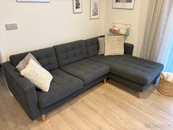 Landskrona 3 mistna pohovka (ikea) - 2