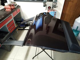 dveře levé zadní NISSAN QASHQAI 1 a LIFT 11R +2 černé - 2